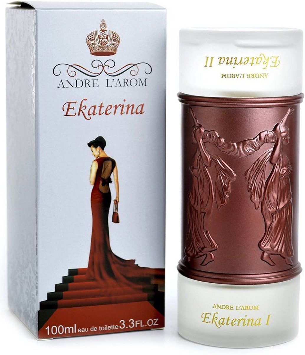 CADEAUTIP: Ekaterina, 2 parfums in 1 fles. Bloemige/fruitige parfums + gratis 30 ml parfum