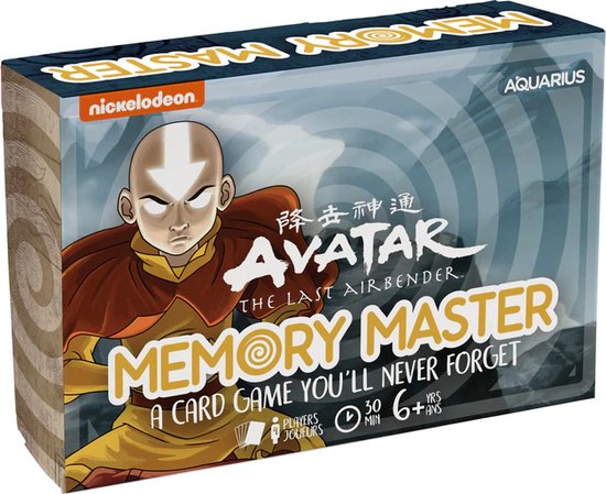 Afbeelding van het spel Avatar The Last Airbender Memory Master Card Game