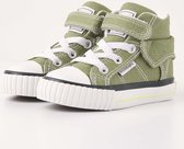 ROCO Jongetjes sneakers hoog - Olijf groen - maat 21