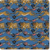 Muismat 20x20 cm - Mousepad Patroon - Cheetah - Veren - Muismatten