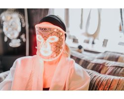 Facelite LED huidverjongingsmasker mét FDA approval - antirimpel - nieuw collageen - huidverbetering - Luxe LED masker - huidverjonging LED