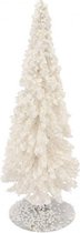 Sparkle kerstboom white 10x30cm