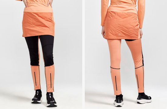 Craft - ADV SubZ Skirt 2 - Hardlooprokje - Oranje - Dames - Maat M