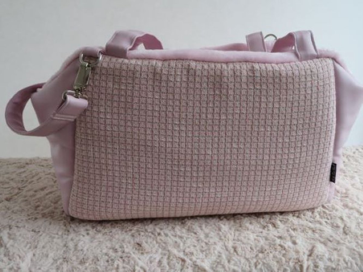 Trilly Tutti Brilli - Maglione In Lana Rosa Con Dettagli Termici E Spilla A Pompon, Taglia L, Made In Italy
