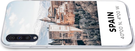 Coque Samsung Galaxy A50 - Espagne - Kasteel - Vintage - Été - Coque de téléphone en Siliconen