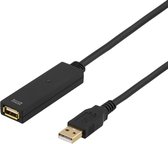 Deltaco USB2-EX7M - Hi-Speed Active USB 2.0 Verlengkabel - 7 meter