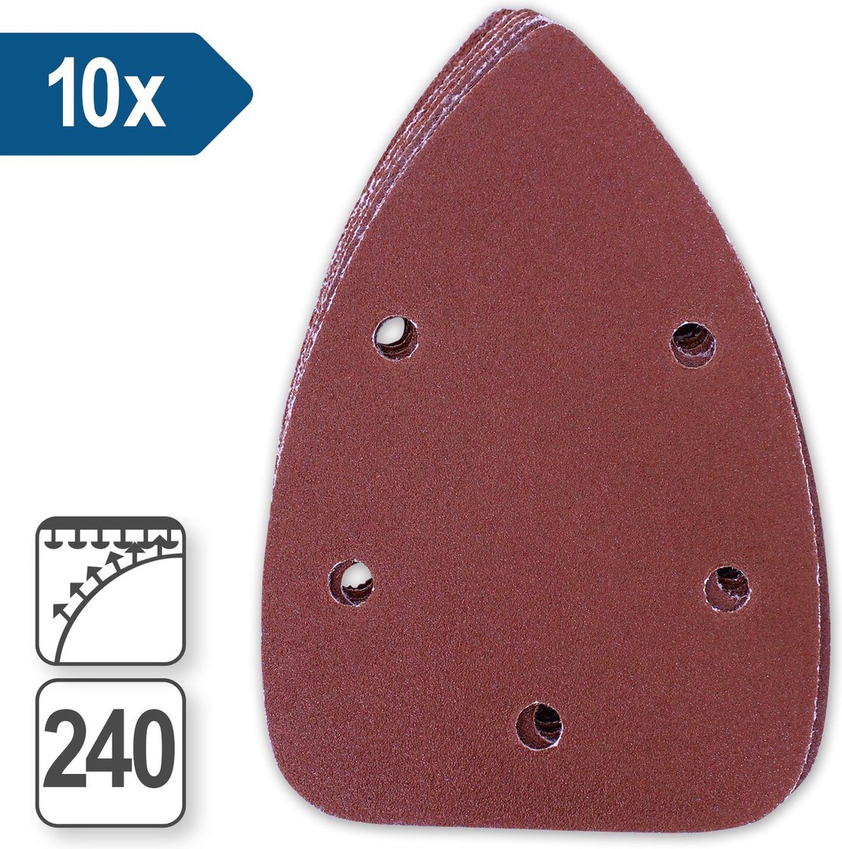 Hyundai Schuurpapier delta K240, 10 vel - 56651-5