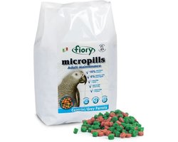 Fiory Micropills Grijze roodstaart 2.5kg - Papegaaienvoer - Vogelvoer - Voer Grijze Roodstaart -