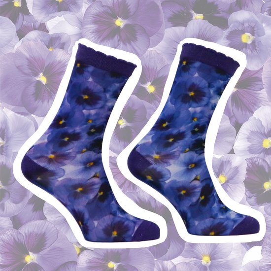 Sock My Feet - Sock my viola flower