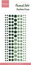 Marianne Design Decorations Enamel dots - Duotone Green