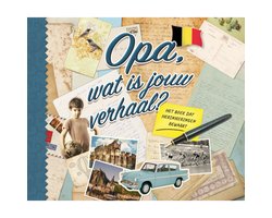 Memoires invulboek - Opa, wat is jouw verhaal?