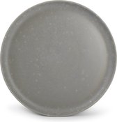 Assiette plate 27cm grise Forma (Set de 4)