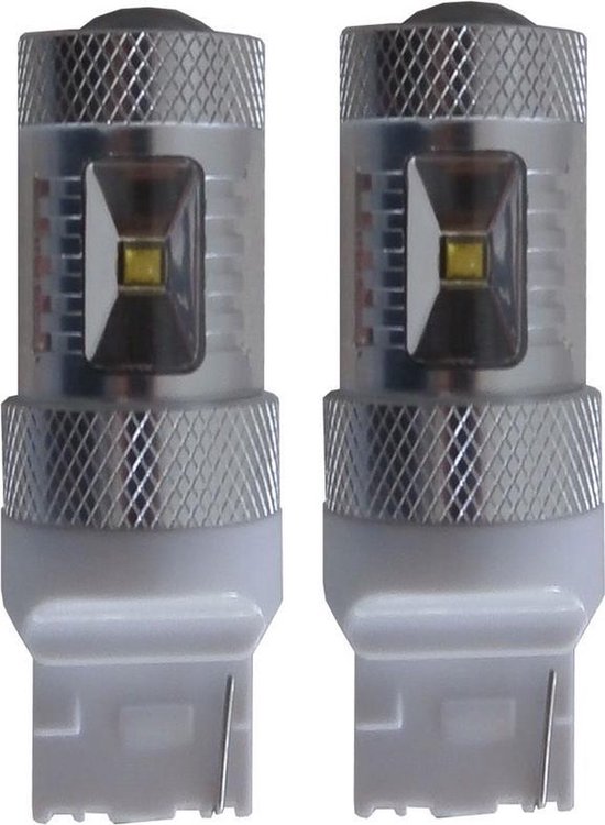 Lot 2 Douilles Lampe LED T20 7443 - Adaptateur Feu Stop Voiture