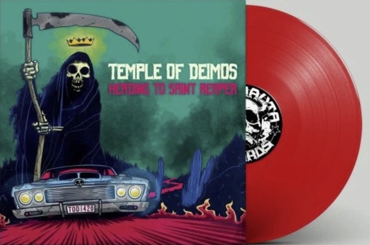 Temple Of Deimos - Heading To Saint Reaper (LP) (Coloured Vinyl)