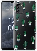 Nokia G60 Hoesje Cactus - Designed by Cazy