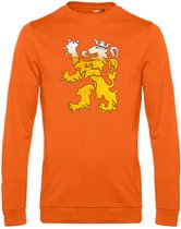 Sweater Holland Leeuw Bier | Oranje Shirt | Koningsdag Kleding | Oranje | maat XL