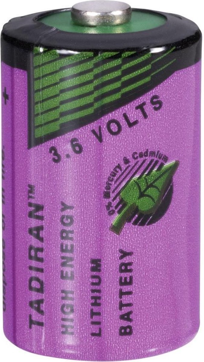 Tadiran SL-750 / 1/2 AA Lithium batterij 3.6V - 1 Stuk