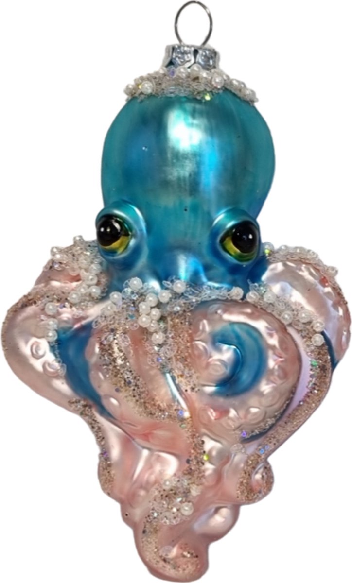 Octopus kerstbal - Jack Mensinga Kerstcollectie