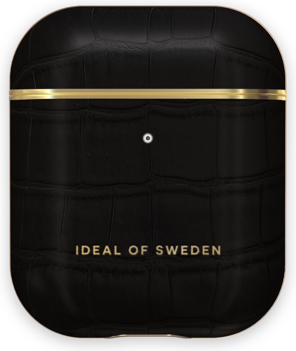iDeal of Sweden AirPods Case PU voor 1st & 2nd Generation Black Croco