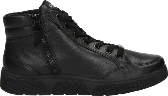 Ara 1224451 - VeterlaarzenHoge sneakersDames sneakersDames veterschoenenHalf-hoge schoenen - Kleur: Zwart - Maat: 38.5