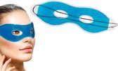 Borvat® | Masque pour les yeux - 2 pièce(s) - Sommeil - Froid - Blauw - Unisexe - Masque de sommeil