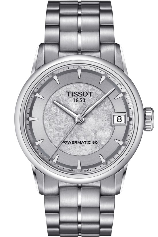 Tissot Luxury T0862071103110 Horloge - Staal - Zilverkleurig - Ø 33 mm