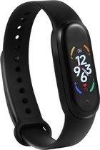 Tijdspeeltgeenrol MY7 - Activity Tracker/Sporthorloge - fitness armband met stappenteller GPS en veel meer functies - 2022 model Zwart