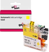 Go4inkt compatible met Brother LC-223 y inkt cartridge yellow