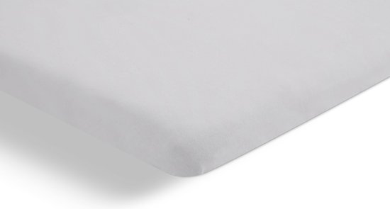 Beter Bed Select Hoeslaken Jersey voor topper - 160x200/210/220 cm - Wit