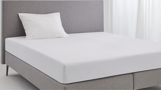 Beter Bed Select Matras Molton Hoeslaken - Matrasbeschermer - Matrashoes - 140 x 200 cm - Tot 30 cm - Wit - Beter Bed Select