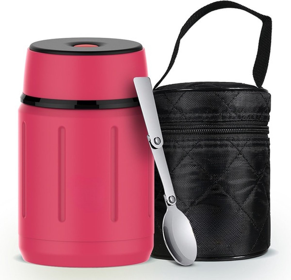 Goose Lyne® | Roestvrijstalen Thermische Lunchbox - Thermos Draagbare Geïsoleerde Container Vacuümbox - Geen BPA - 750ML