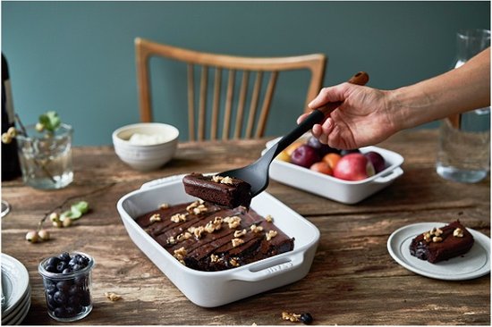 Staub - 10 Piece Kitchen gadgets sets - Silicone and Wood Crème - Boutique Crème