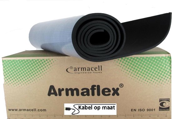 Sottostrato Isolante, Pannello Isolante, Gomma PVC + NBR, 1 Rotolo = 10