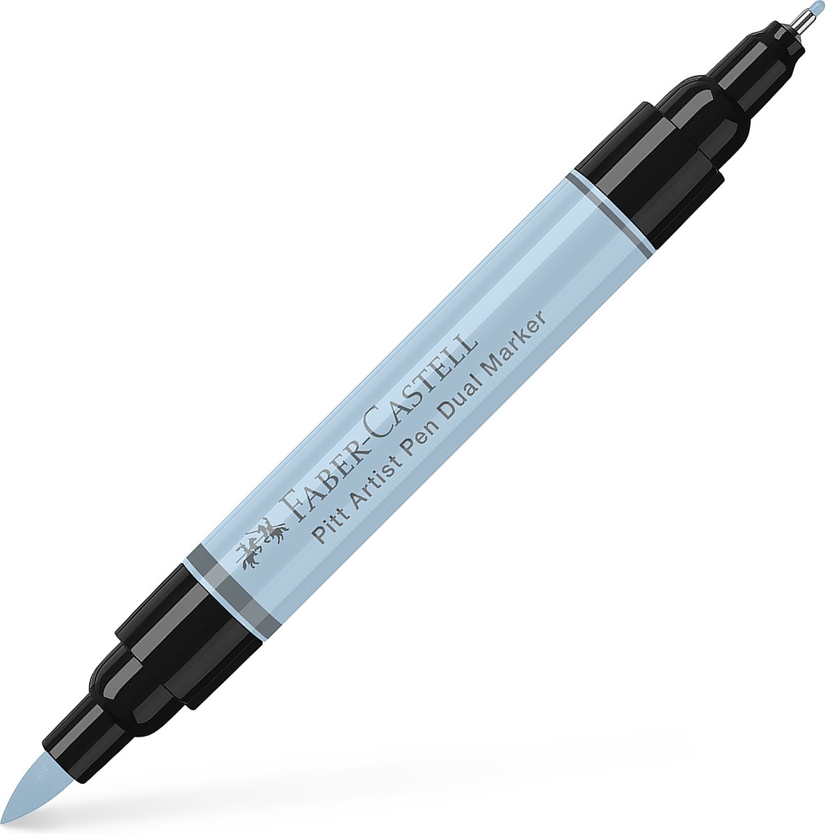 Faber-Castell tekenstift - Pitt Artist Pen - duo marker - 148 ijsblauw - FC-162148