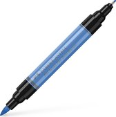Faber-Castell tekenstift - Pitt Artist Pen - duo marker - 120 ultramarijn - FC-162120