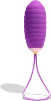 Oh Vibrator - Vibrerend Ei met Afstandsbediening voor Koppels - Siliconen - Lila
