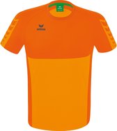 ERIMA Six Wings T-Shirt Kind New Oranje-Oranje Maat 140