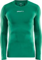 Craft Pro Control Compression Shirt Manches Longues - Vert | Taille : XL