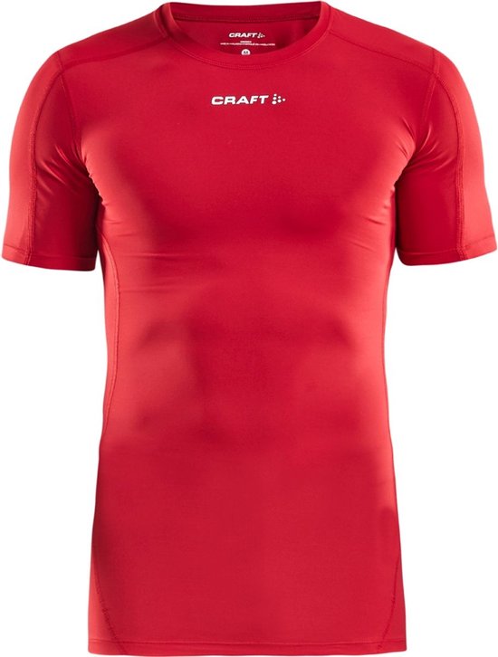 Craft Pro Control Compression Tee 1906855 - Bright Red - XXL