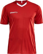 Craft Progress Contrast Shirt Korte Mouw Heren - Rood | Maat: XXL