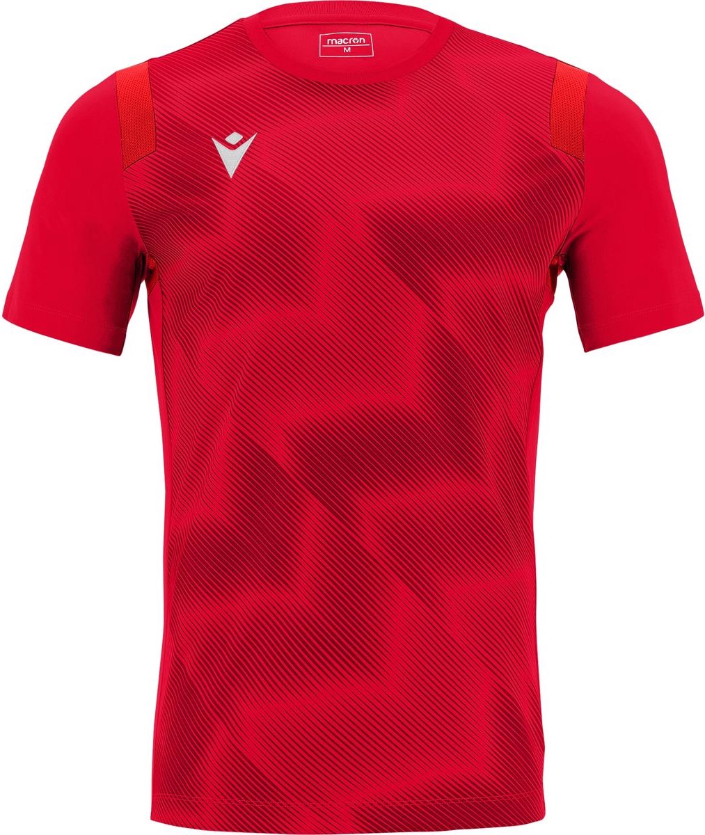 Macron Rodders Shirt Korte Mouw Heren - Rood | Maat: 4XL