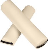 tectake - massagekussens - set steunrollen - kleur beige – 404369