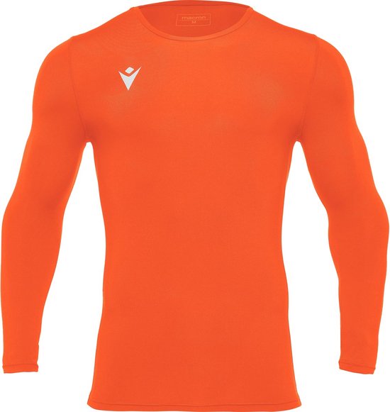 Macron Holly Tech Underwear Shirt Lange Mouw Heren - Oranje | Maat: XXL/3XL