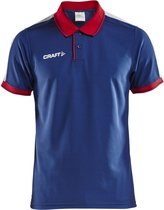 Craft Pro Control Poloshirt M 1906734 - Navy/Bright Red - XXL