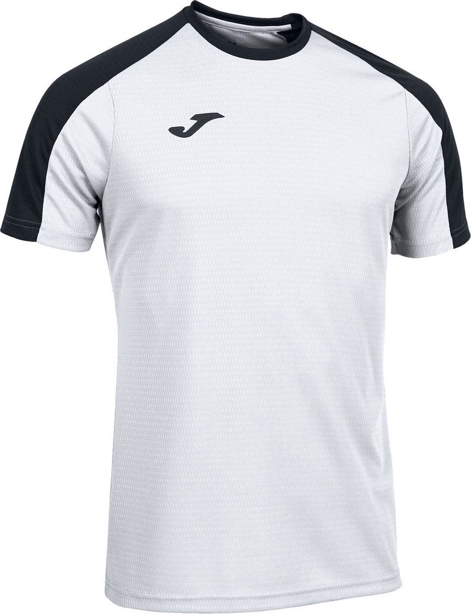 Joma Eco-Championship Shirt Korte Mouw Kinderen - Wit / Zwart | Maat: 104