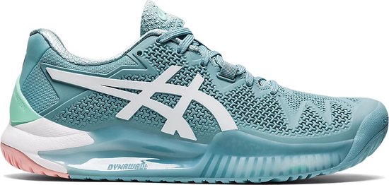 Asics Padelschoen Tennisschoen Gel Resolution 8 Clay Dames Blauw