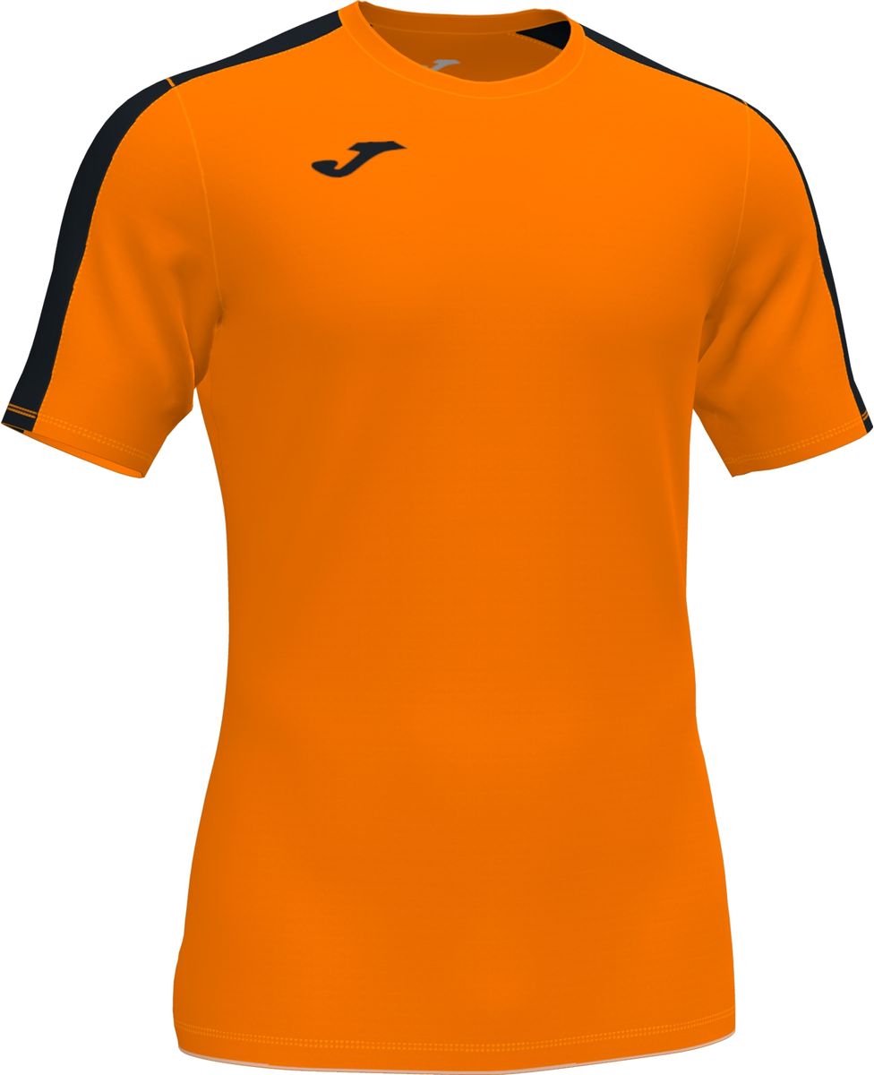 Joma Academy III Shirt Korte Mouw Kinderen - Oranje / Zwart | Maat: 164