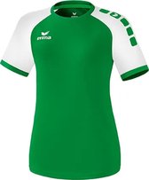 Erima Zenari 3.0 Shirt Korte Mouw Dames - Smaragd / Wit | Maat: 42
