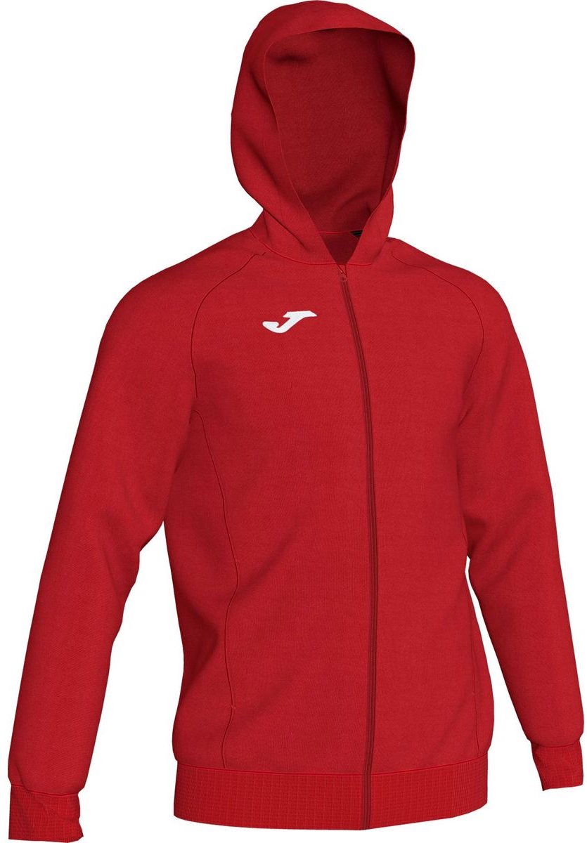 Joma Menfis Jas Met Kap Kinderen - Rood | Maat: XS (164)