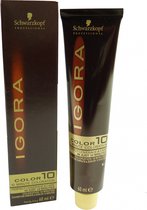 Schwarzkopf IGORA Color 10 Crème de Couleur de Cheveux Coloration Permanente 60 ml - # 6-6 Blond Foncé Chocolat / Dunkelblond Schoko